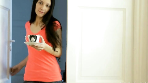 Magical Brunette Russian Engi Adores...